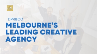 DPR&Co – Melbourne’s Leading Creative Agency
