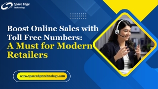boost online sales with toll free numbers