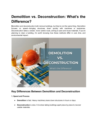 Demolition vs. Deconstruction_ What’s the Difference