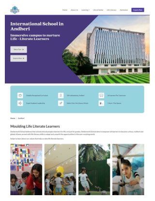 Best private school in Andheri | Stellarworld International School