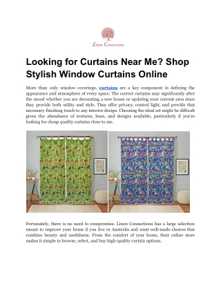 Shop Stylish Window Curtains Online