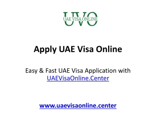 How To Apply UAE Visa Online - Get United Arab Emirates Visa Online