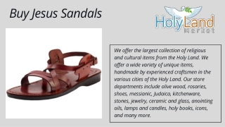 Buy Jesus Sandals