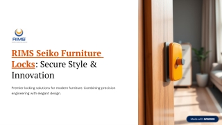 rims seiko furniture locks secure style innovation