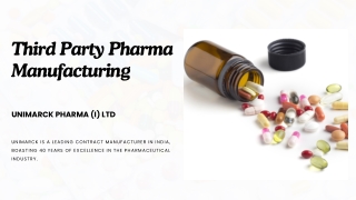 Contract Manufacturer In India WHO-GMP Certified Pharma Company