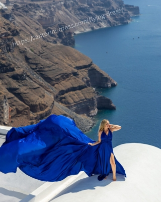 https santorini dress com flying dress