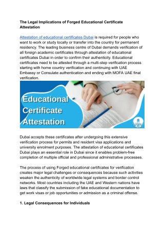 The Legal Implications of Forged Educational Certificate Attestation.docx
