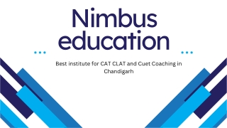 CAT CLAT and CUET Coaching In Chandigarh