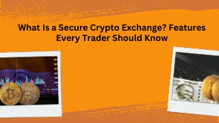 what is a secure crypto exchange features every