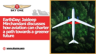 earthday jaideep mirchandani discusses