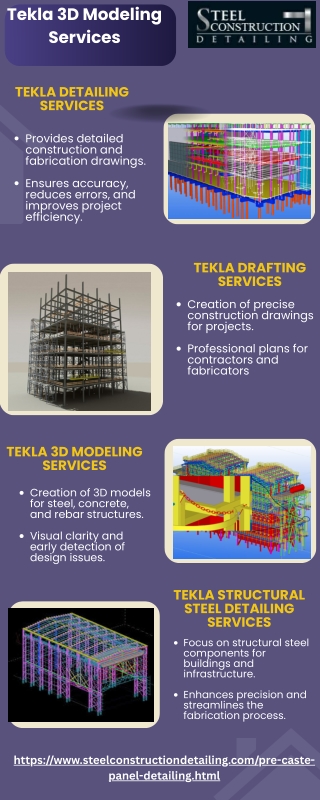 precast panel detailing services