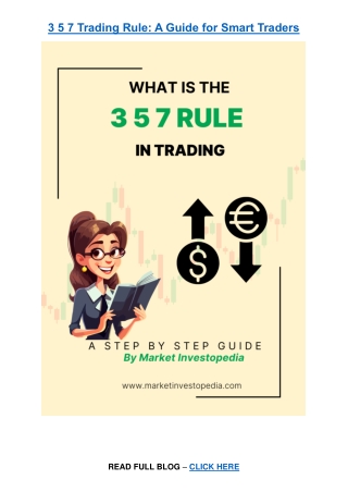 3 5 7 Rule in Trading: What Every Trader Should Know