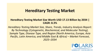 hereditary testing market