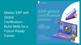 master sap with global certification build skills