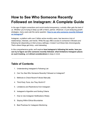 How to See Who Someone Recently Followed on Instagram_ A Complete Guide