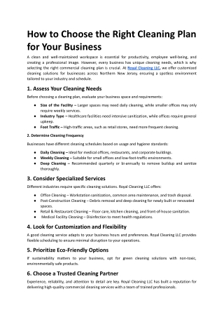 How to Choose the Right Cleaning Plan for Your Business.docx