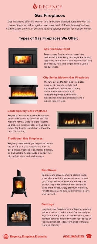 gas fireplaces