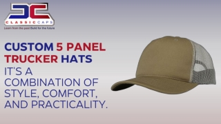 Take Your Style to New Heights with the Best 5 Panel Hats.