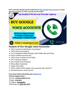 we provide best quality old us verified service