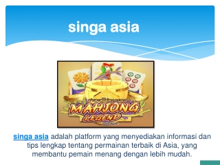 singa asia