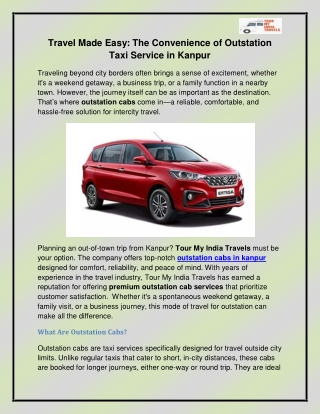 outstation cabs in kanpur