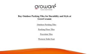 Buy Western Toilet Seat Online for Durability and Style at GrowCeramic