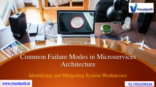 common failure modes in microservices architecture