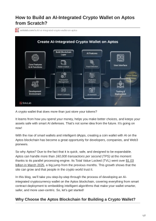 how to build an ai integrated crypto wallet