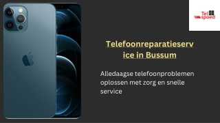 Efficiënte telefoonreparatieservice in Bussum: weer mobiel | Telspoed