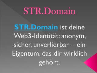 STR.Domain