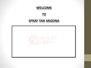 Spray tan Mesa