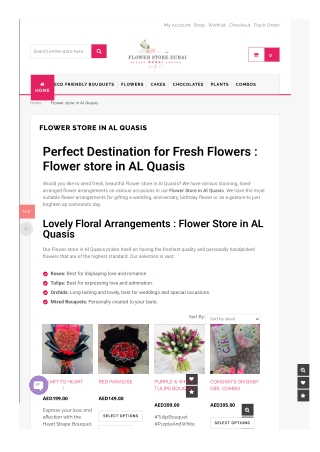 Your Ultimate Guide to the Best Flower Store in Al Qusais – Fresh Blooms & Fast