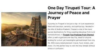 One-Day-Tirupati-Tour-A-Journey-of-Peace-and-Prayer