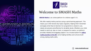 Closing Maths Gaps the Easy Way with SMASH Maths