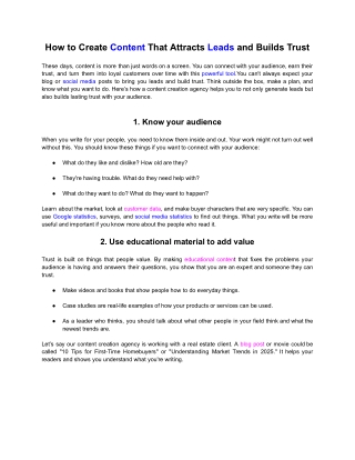 How to Create Content That Attracts Leads and Builds Trust (1)