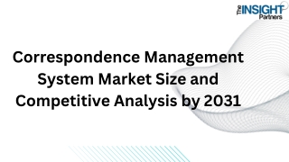 correspondence management system market size