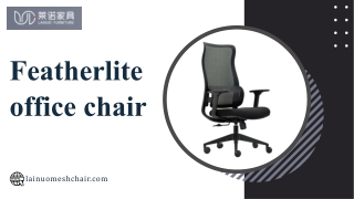 featherlite office chair
