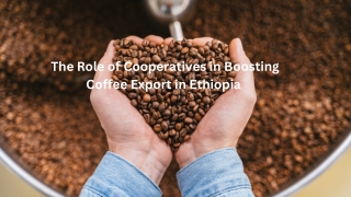 The Role of Cooperatives in Boosting Coffee Export in Ethiopia