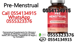 Horbaach Pre-Menstrual Support For Women PMS Relief