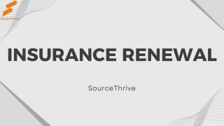 Smart Insurance Renewal Solutions for Teams | Sourcethrive