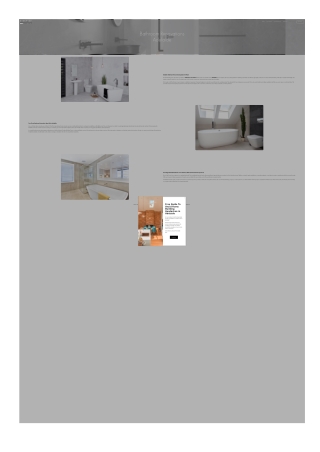 Bathroom Renovations Adelaide
