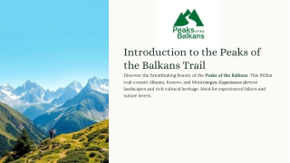 Peaks of the Balkans Trail: Epic Hike Through Albania, Kosovo & Montenegro