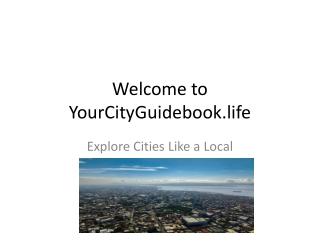 YourCityGuidebook_Presentation