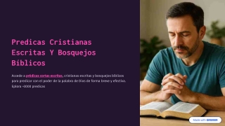 Predicas cristianas