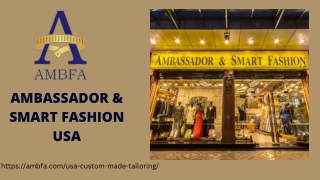 Custom Tailor Maryland
