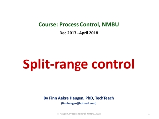 Split-range Control