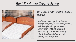 Best Spokane Carpet Store