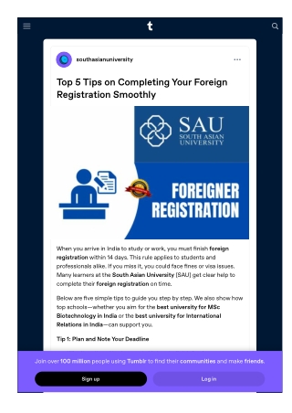 Top 5 Tips on Completing Your Foreign Registration Smoothly