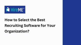 how to select the best recruiting software