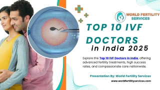 Top 10 IVF Doctors In India